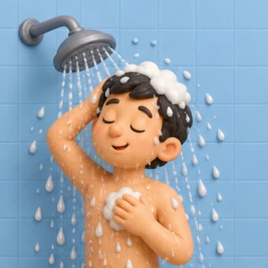 อาบน้ำ